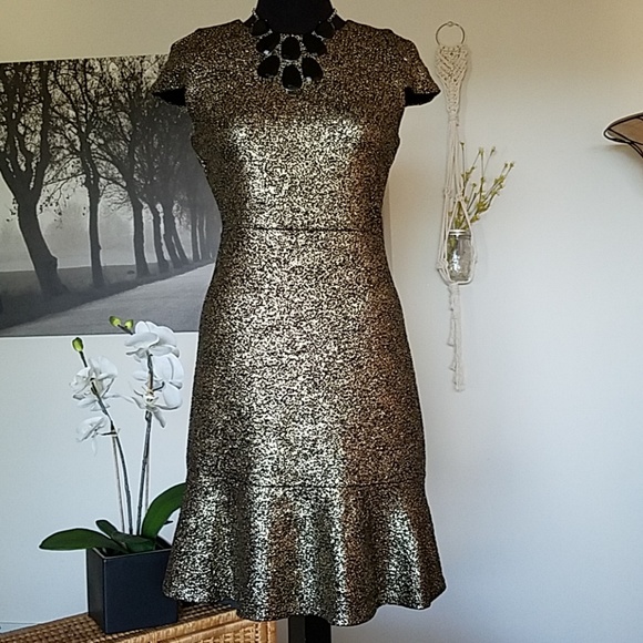 Michael Kors Dresses & Skirts - NWT Michael Kors gold dress